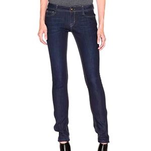 DL 1961 Jean, “Britney Slim Straight” fitted jean, dark wash colour, size 27.